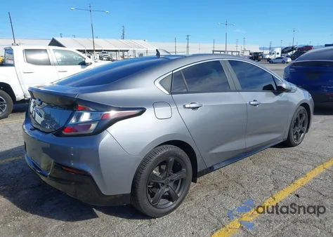 2018 Chevrolet Volt Lt из США, поврежденный, VIN 1G1RC6S51JU125618